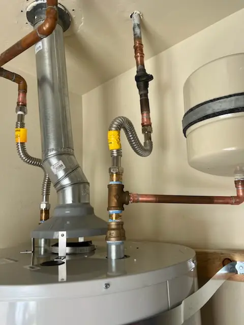 Water heater installation and plumbing repair in Morning View